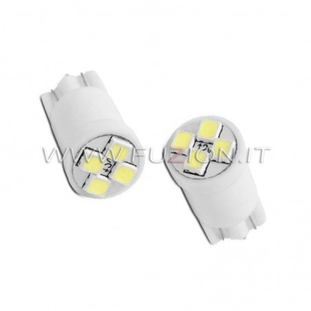 LÁMPARAS T10 W5W CON 4 LED SMD