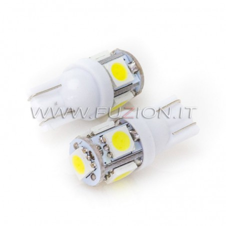 T10 W5W 5 SMD LED LAMPE