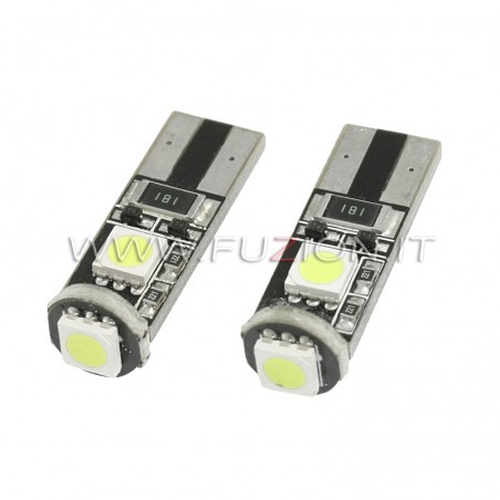 Lampen T10 W5W 3 LED CANBUS