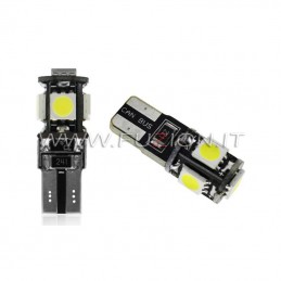 Lampen T10 W5W 5 LED CANBUS