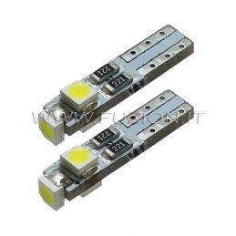 LÁMPARAS T5 DE 3 LED CANBUS FUSIÓN