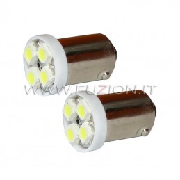 LÁMPARA BA9S H5W CON 4 LED SMD FUSIÓN