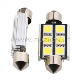 LAMPADE SILUDE C5W C10W 6 LED CANBUS FUZION