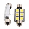 LAMPES TORPILLES C5W C10W 6 LED CANBUS