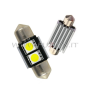 LAMPEN SILURO 31MM C5W C10W 2 LED CANBUS