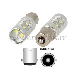 LÁMPARAS P21W BA15S 1156 LED DE 50W CON CANBUS DE LA MARCA FUZION.