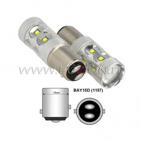 Lampen P21/5W 1157 50W LED CANBUS