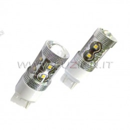 LÁMPARAS T20 7440 W21W 50W LED CANBUS FUZION