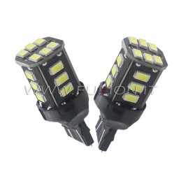 LÁMPARAS T20 7443 W21/5W CON 18 LED CANBUS DE LA MARCA FUZION