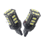 LÁMPARAS T20 7443 W21/5W DE 18 LED CANBUS.