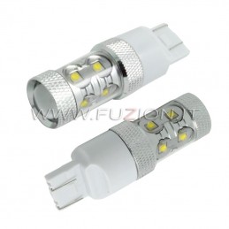 LÁMPARAS T20 7443 W21/5W 50W LED CANBUS FUSION