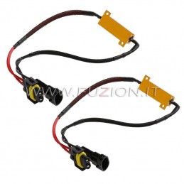 H8 H9 H11 RESISTORS PLUG & PLAY TURN OFF CANBUS LED ERROR LIGHT NO ERROR PRO QUALITY FUZION