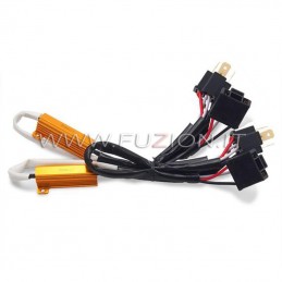 RESISTENCIAS H4 PLUG & PLAY APAGAN LA LUZ INDICADORA DE ERROR LED CANBUS DE ALTA CALIDAD FUZION