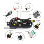 CABLEADO CON RELÉ INTERRUPTOR H4 PARA FAROS BIXENÓN.