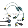 CAVI CONVERSIONE LAMPADE HID XENON AMP A D1S D3S