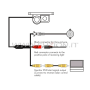 KIT DE SENSOR DE ESTACIONAMIENTO CON CÁMARA DE RETROCESO HD