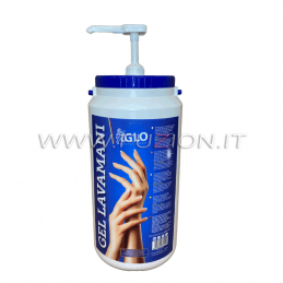 PASTA LAVAMANOS PROFESIONAL GEL 4000ML 4KG CON DISPENSADOR FABRICADO EN ITALIA FUZION