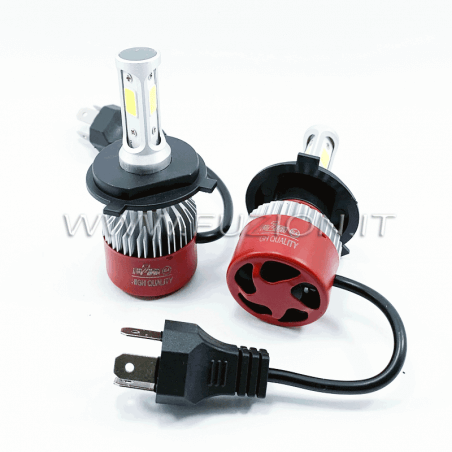 H4 24VOLT KIT BI-LED 9600 LUMEN CANBUS ALTA QUALITA