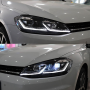 Luces delanteras LED para Golf 7 MK7 VII Van Variant TSI TDI desde 2012 hasta 2017.