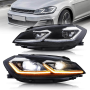 FAROS PARA GOLF 7.5 MK7.5 2017 2018 2019 2020 EDICIÓN NEGRO