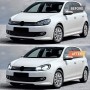 FARI FULL LED FÜR GOLF 6 MK6 DAL 2008 AL 2014 LUCI ANTERI DRL DINAMICO STILE GOLF 8