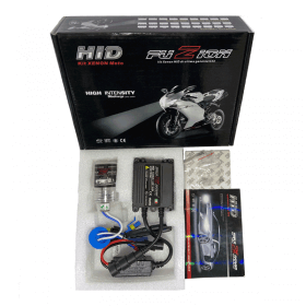 KIT XENON PARA MOTOCICLETA H1 SLIM DIGITAL 64BIT 35W DE ALTA CALIDAD