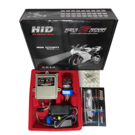 KIT XENON PARA MOTO H1 CANBUS SUPERLIGHT 12V 55W DE ALTA CALIDAD DE LA MARCA FUZION