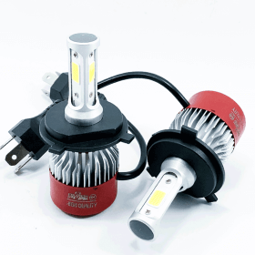 KIT DE 24 VOLTIO H4 BI-LED DE 9600 LÚMENES CANBUS DE ALTA CALIDAD DE FUZION.