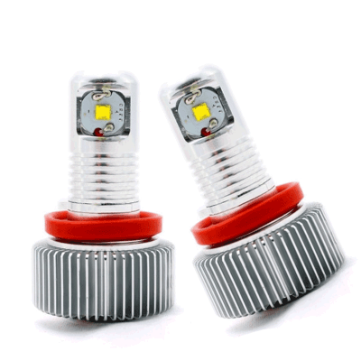 Lámparas LED H8 de 10W para ojos de ángel de BMW.