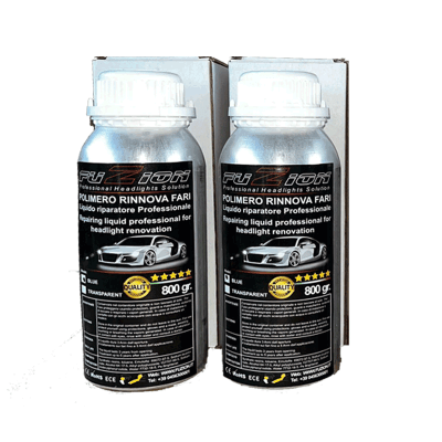 2 X RICAMBO POLIMER LIQUID BLU 600ML 800GR