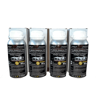 4 x Ersatz flüssiges Polymer Blau 600 ml 800 g