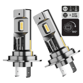 LED-Lampen-Kit H7 H18 12/24V 1:1 EASYPro PLUG & PLAY CANBUS FUZION