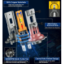 LED-Lampen-Kit H7 H18 12/24V 1:1 EASYPro PLUG & PLAY CANBUS FUZION