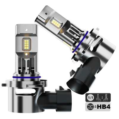 KIT DE BOMBILLAS LED Hb4 9006 12/24V 1:1 EASYPro CONECTAR Y USAR CANBUS FUZION