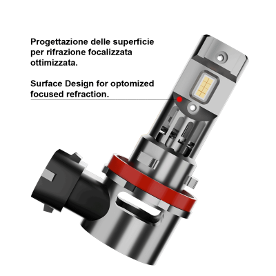 LAMPADA MOTO LED H7 H18 12/24V 1:1 EASYPro PLUG & PLAY CANBUS FUZION