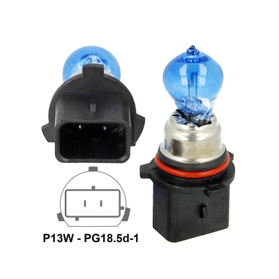 P13W PG18.5d-1 12V 13W HALOGEN SUPER WEISS PRO+ XENON HID EFFEKT