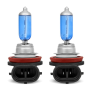 H8 PGJ19-1 12V 35W HALOGEN SUPER WEISS PRO+ WEISS 6000K XENON-EFFEKT