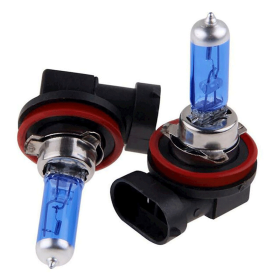 H11 PGJ19-2 12V 55W HALOGEN SUPER WHITE PRO+ WHITE 6000K XENON EFFECT FUSION