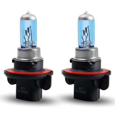 H13 P26, 4t 12V 60/55W HALOGEN SUPER WEISS PRO+ WEISS 6000K XENON EFFEKT